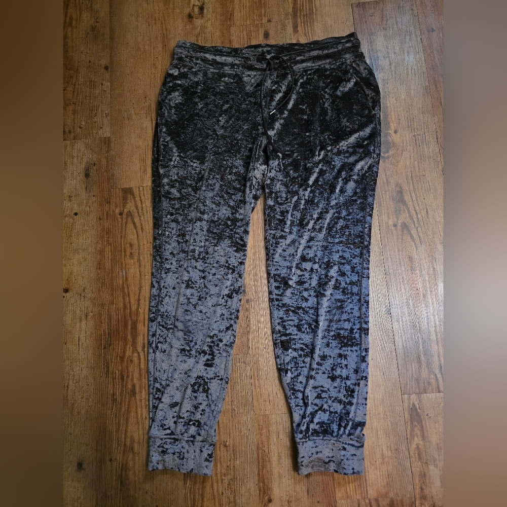 Lululemon Athletica Brown Velvet Jogger